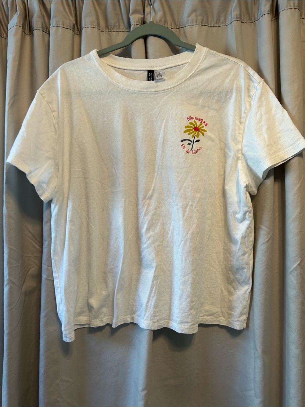 Divided White Crewneck Tee